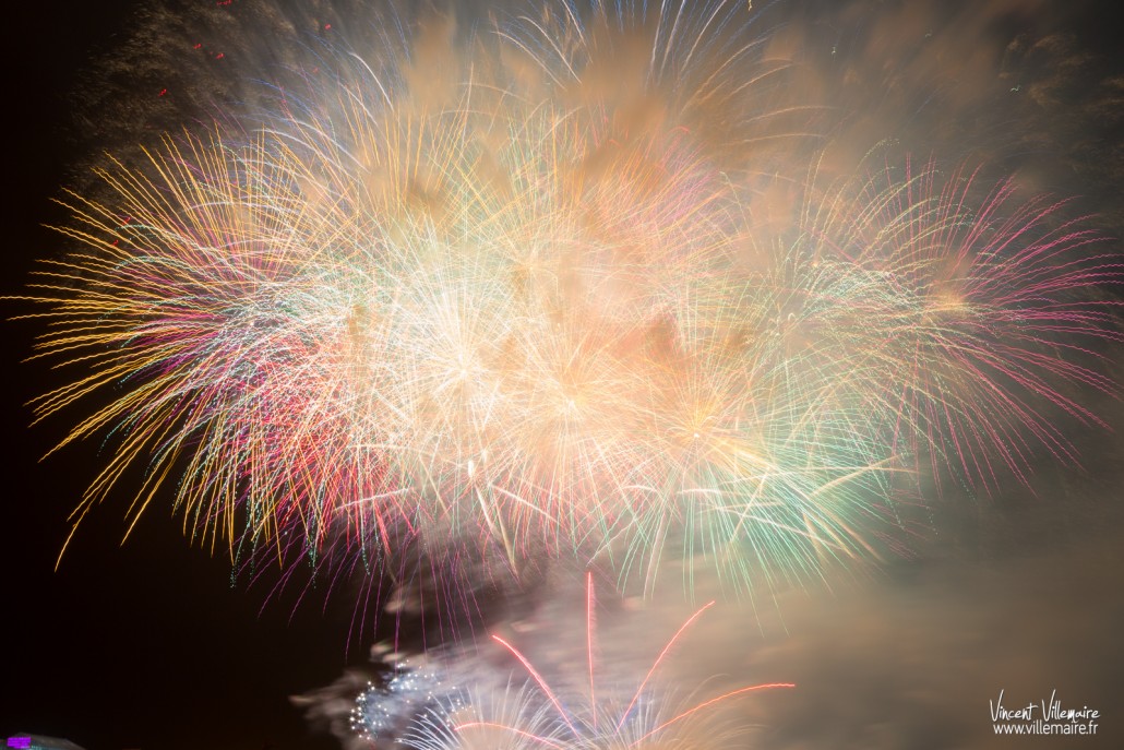 Feu d’artifice de BrayDunes 2015 Vincent Villemaire Photographe de